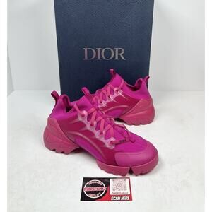 Size 37EU/7W - Dior D-Connect Neoprene Hot Pink🩷 Worn 1X/Retail $1,100!
